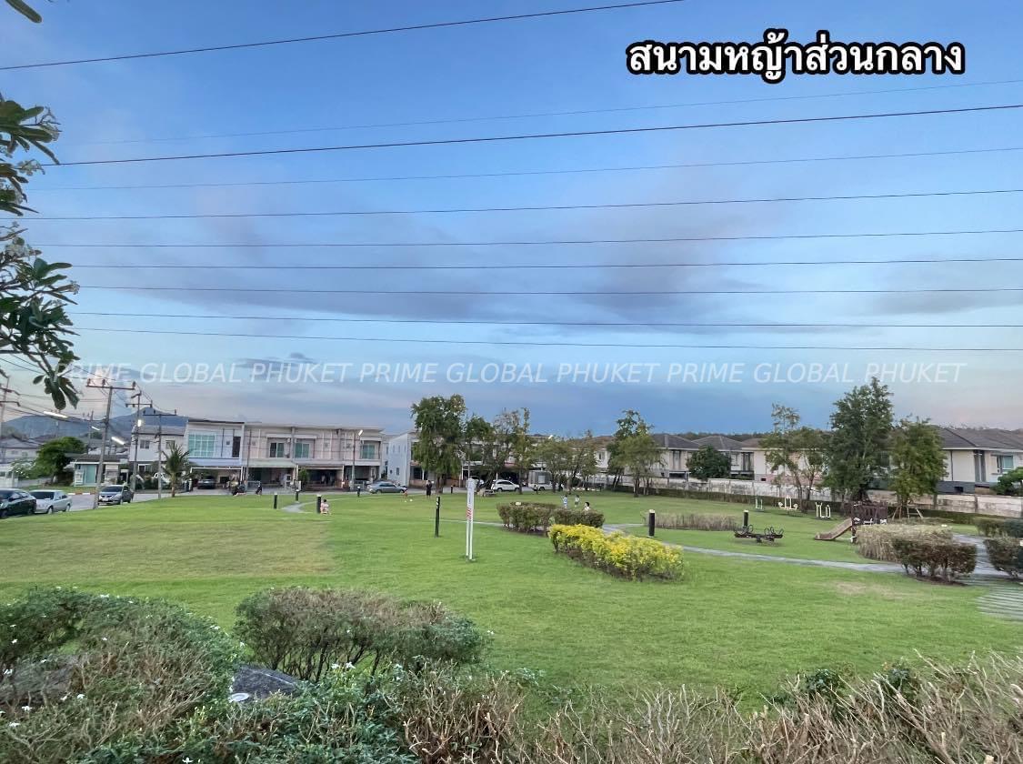 Available house for rent in Habitown Koh Kaew, corner unit