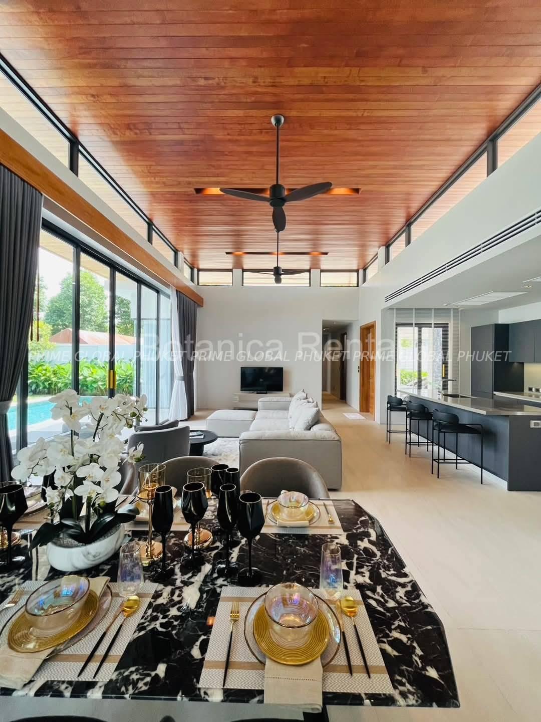440 Sq.m Villa for Rent in Bangtao