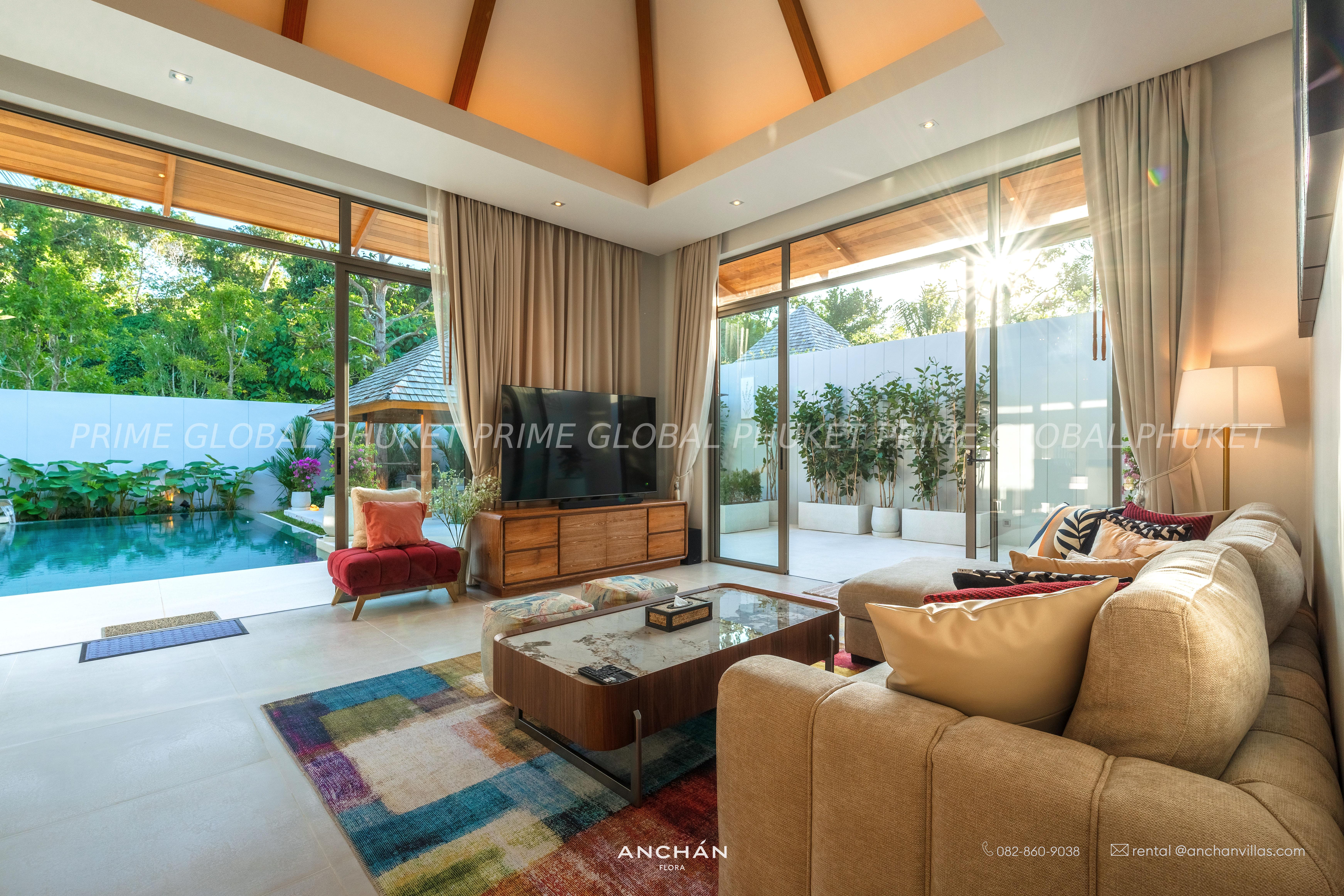 Luxury 2Beds 2 Bath Villa for Rent in Pasak