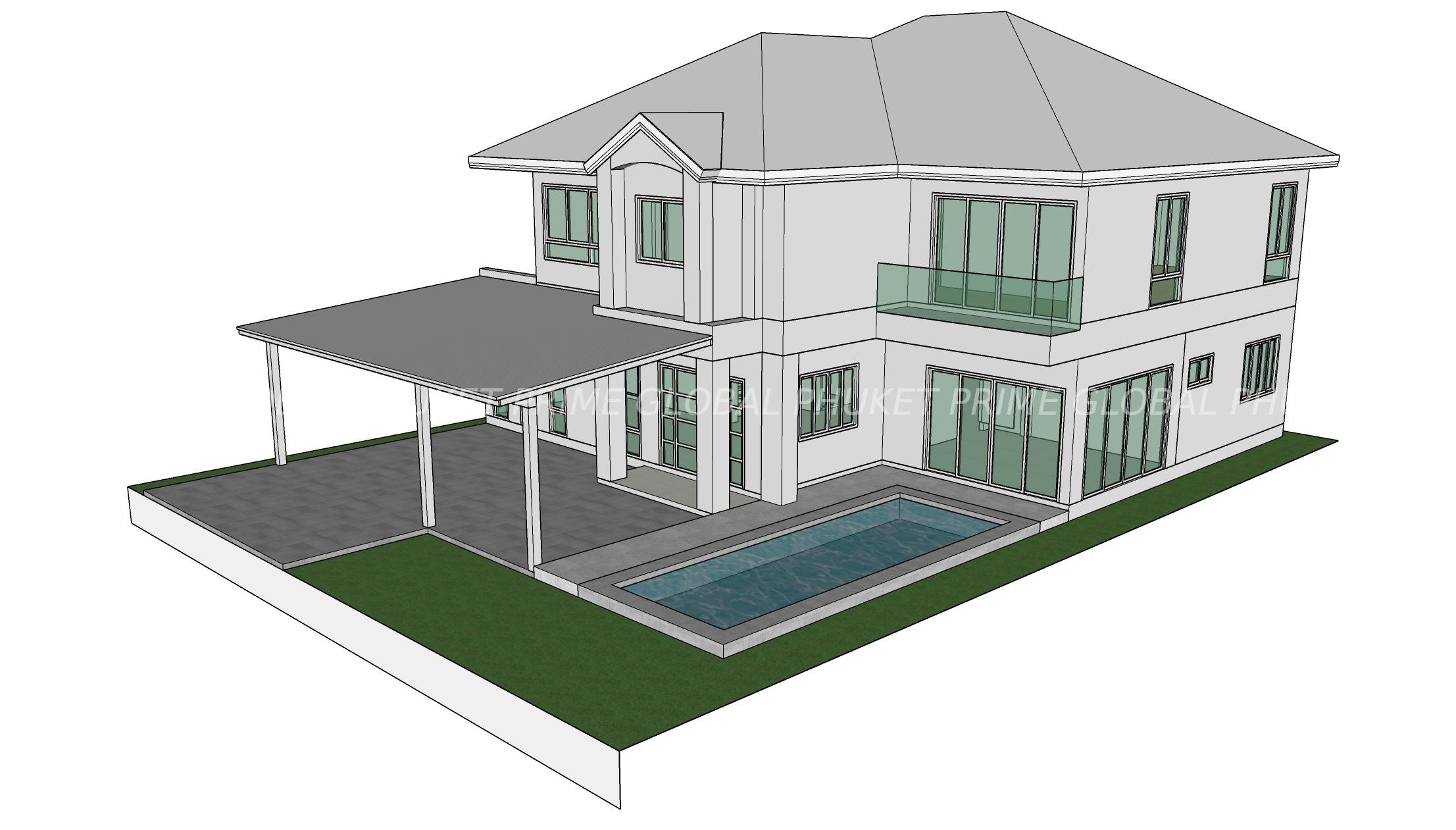 245 Sq.m House for Sale in Chalong