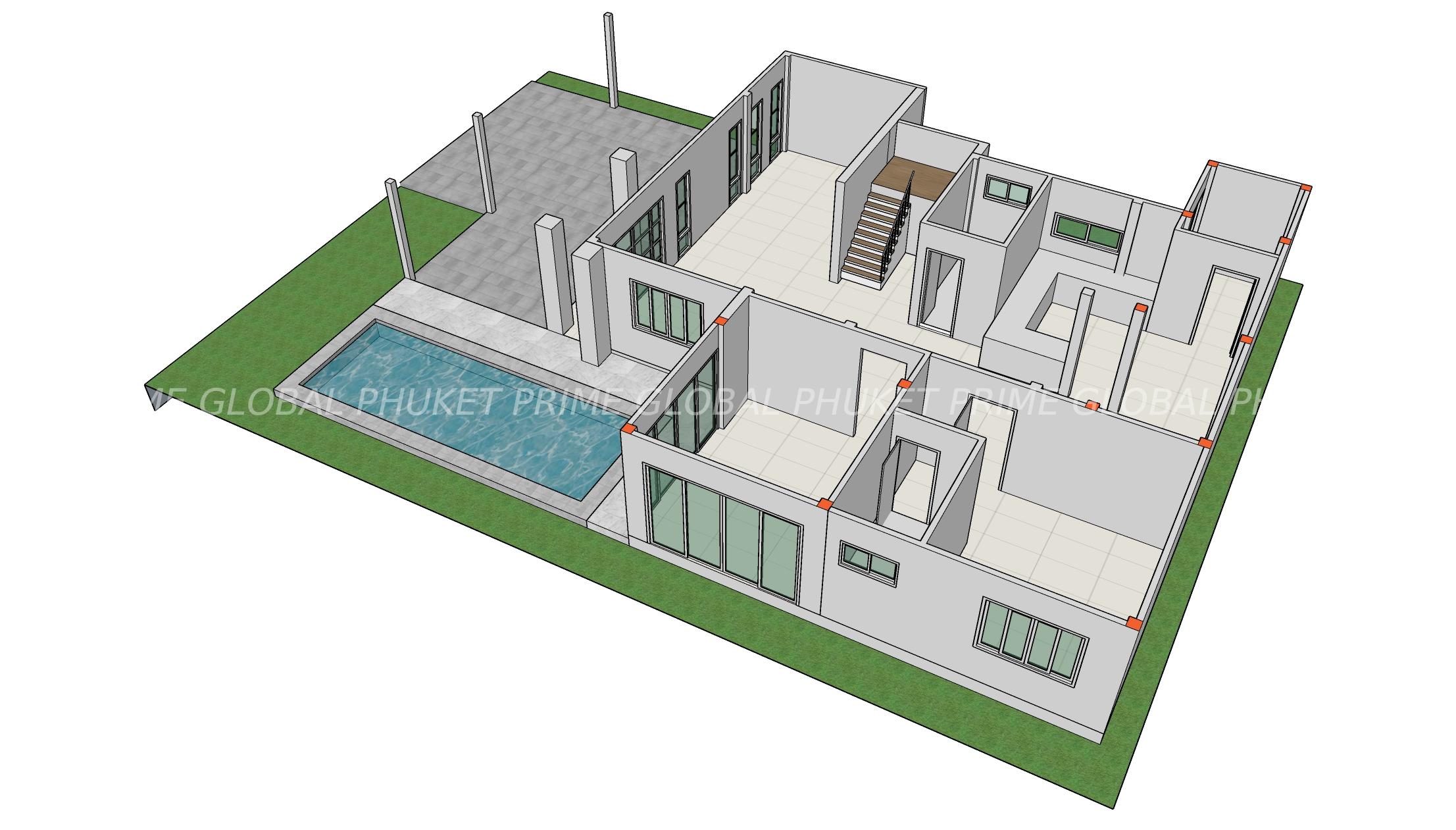 245 Sq.m House for Sale in Chalong