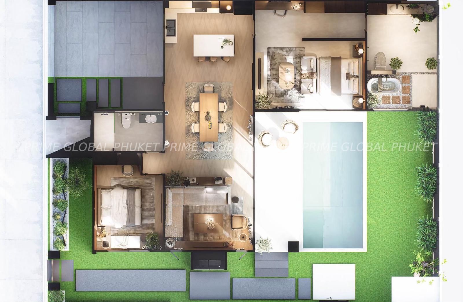 280 Sq.m Villa for Sale in Chalong