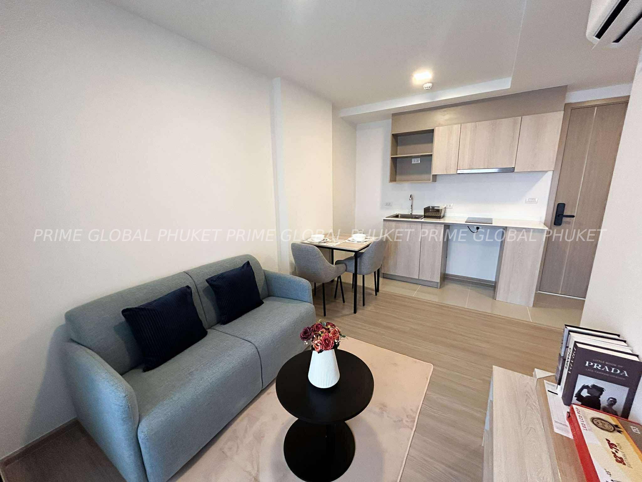 34.30 Sq.m Condominium for Rent in Phuket town
