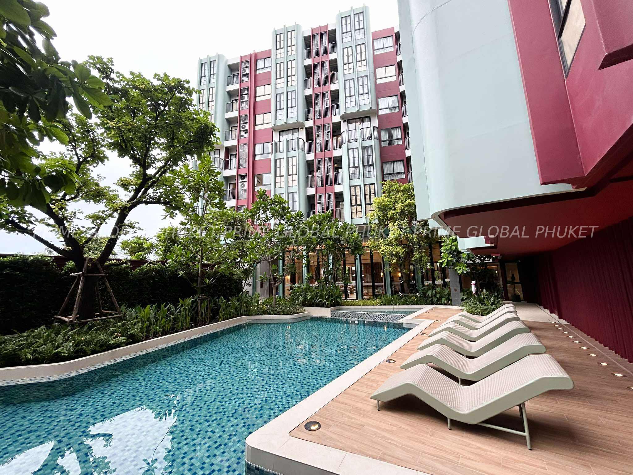 34.30 Sq.m Condominium for Rent in Phuket town