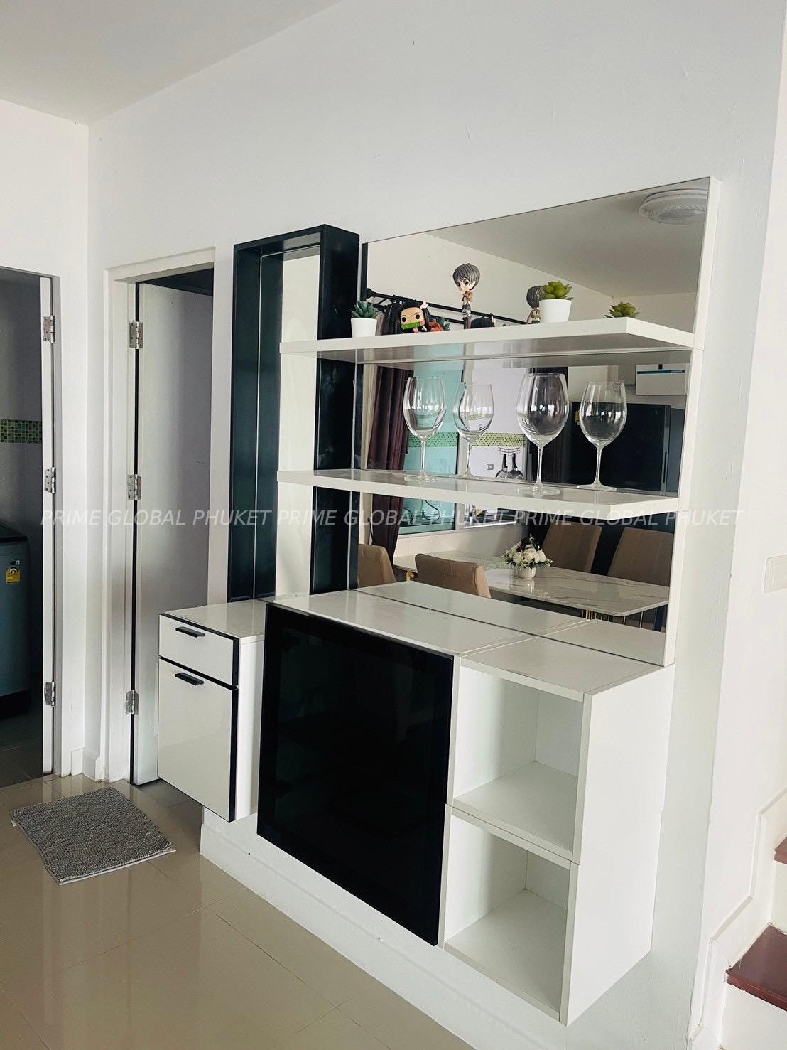 Available house for rent in Habitown Koh Kaew, corner unit