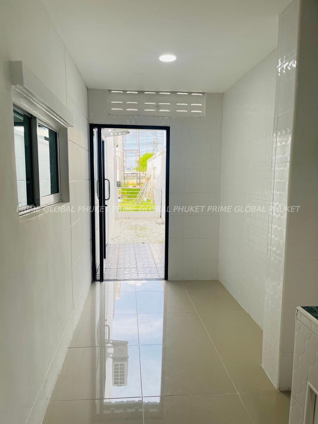 Available house for rent in Habitown Koh Kaew, corner unit
