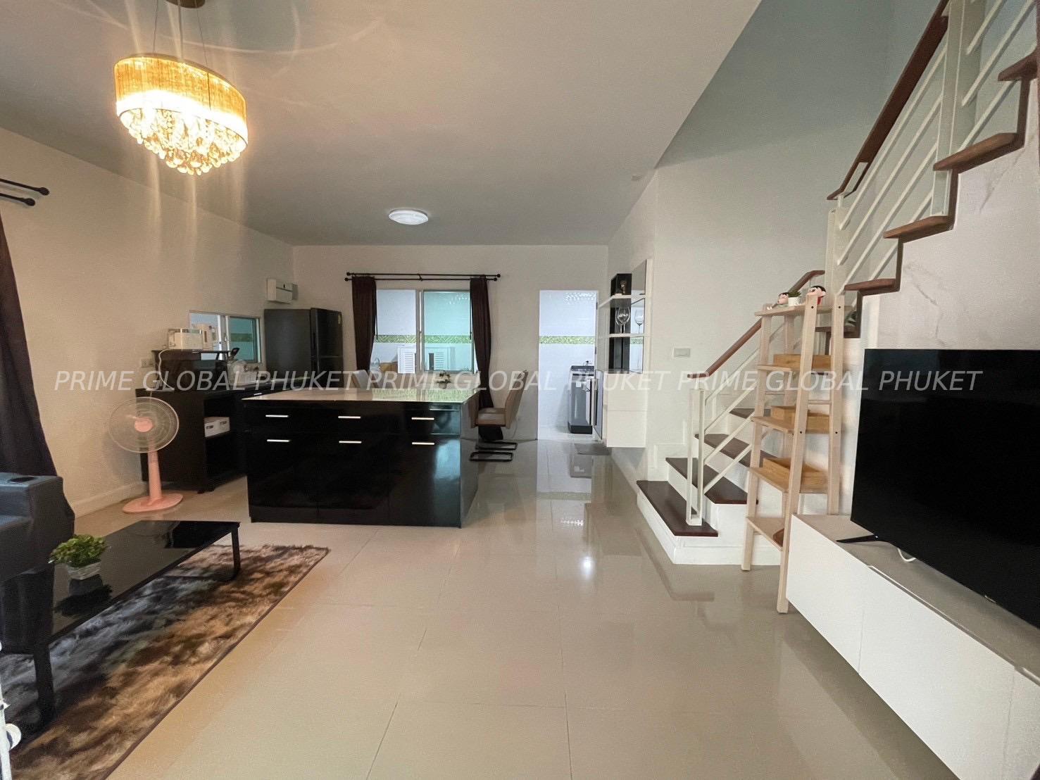 Available house for rent in Habitown Koh Kaew, corner unit