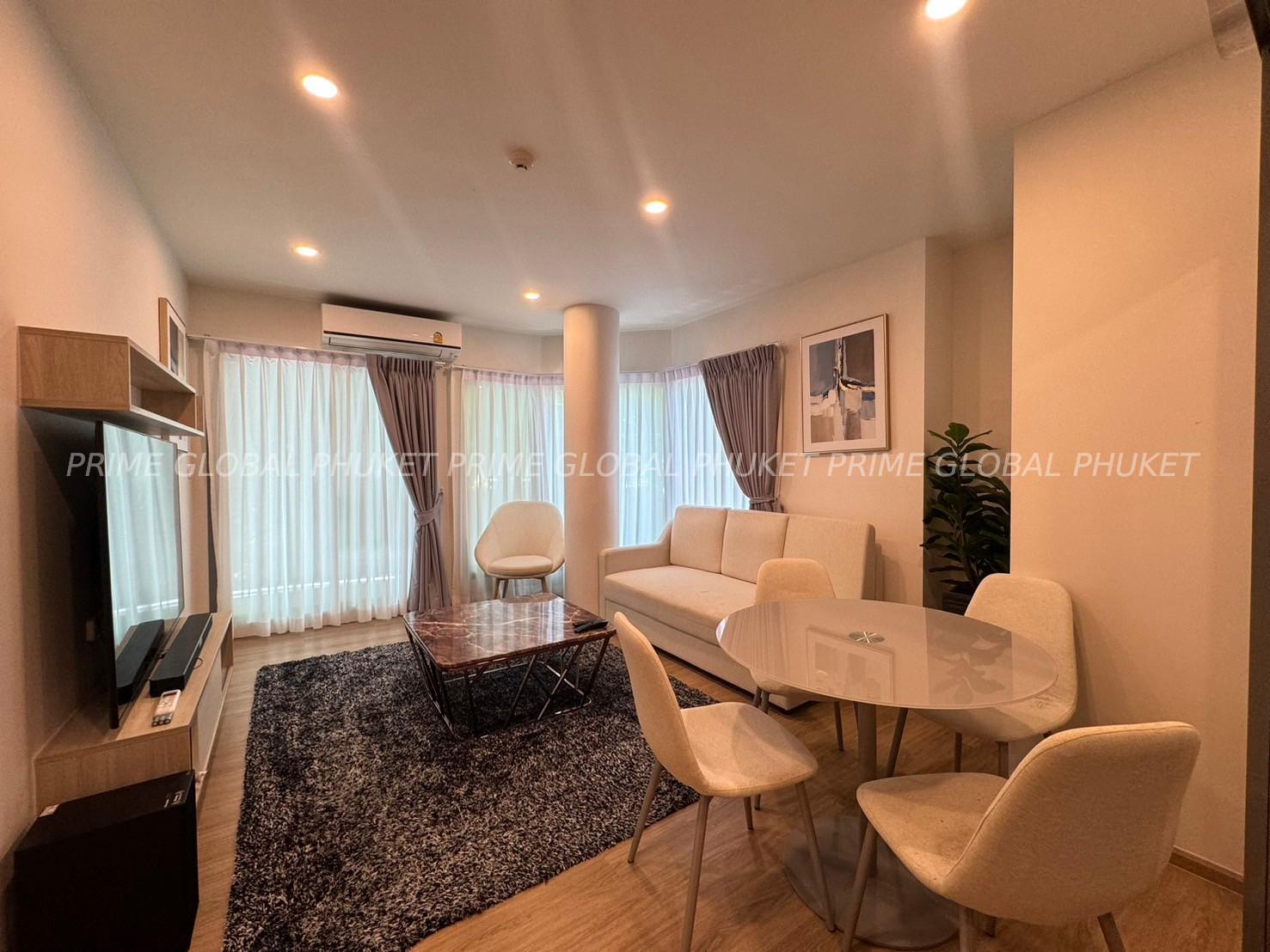 60 Sq.m Condominium for Rent in Phuket town
