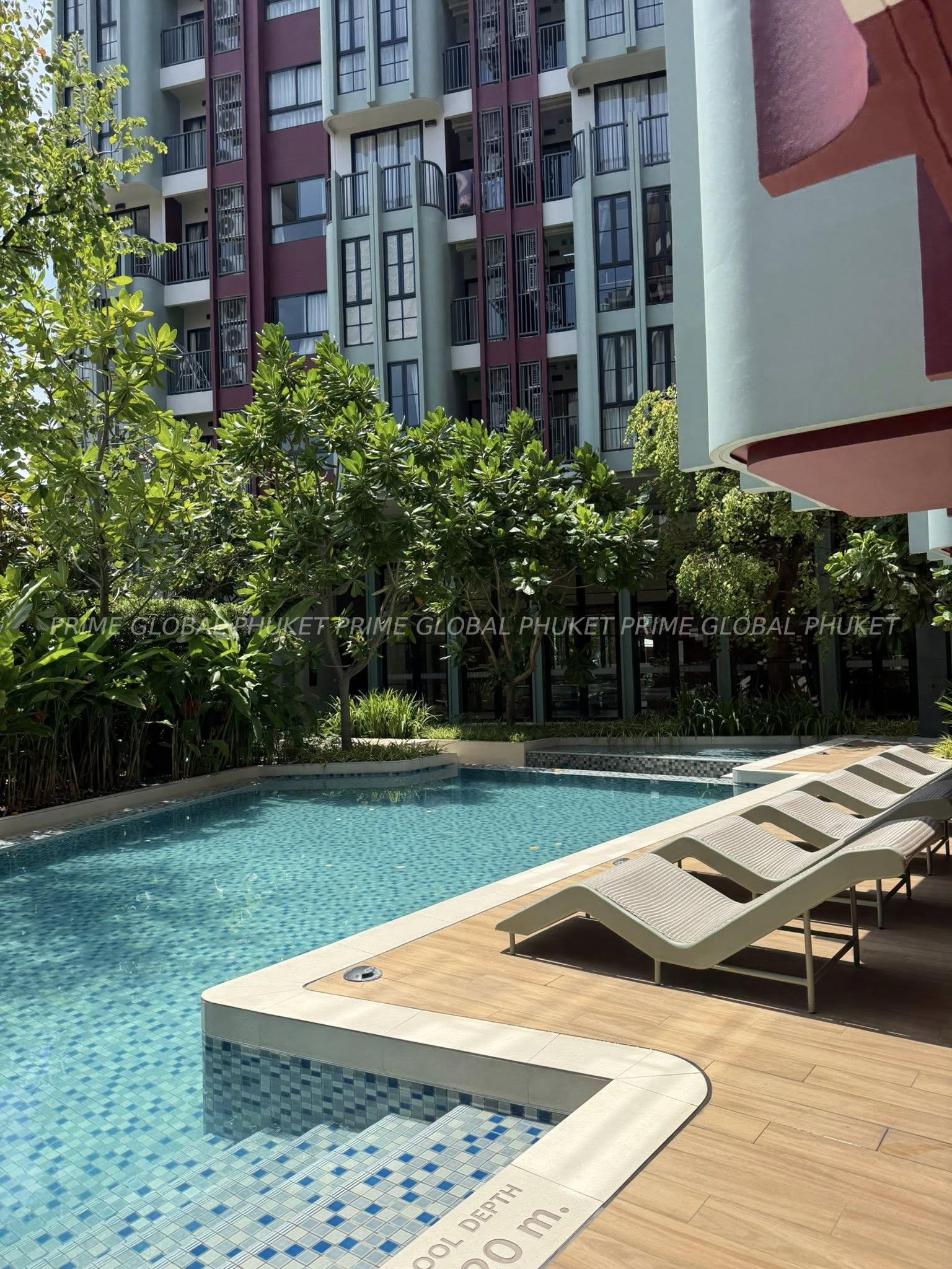31 Sq.m Condominium for Rent in Phuket town